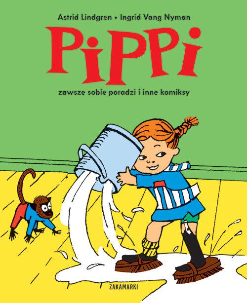 Pippi zawsze sobie poradzi i inne komiksy książka